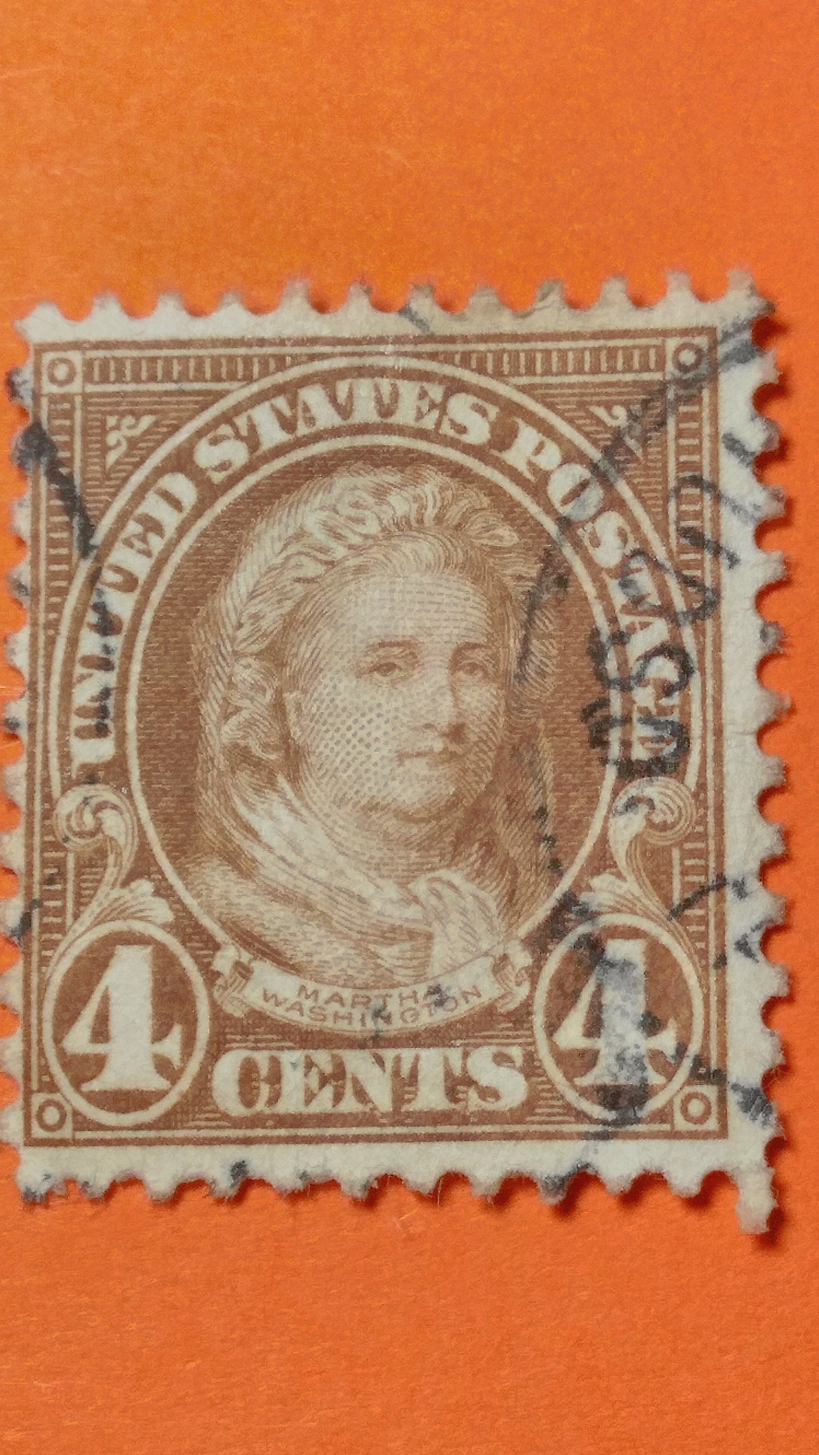 US 4 cent postage stamp Martha Washington Etsy