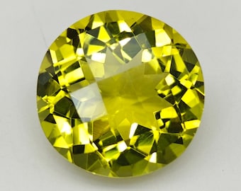 44.90カラット天然レモンクォーツ：ティアドロップルース