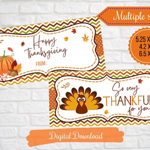 So very thankful for you treat bag topper, Thanksgiving Class School Treat Bag Toppers, PTO Gift tags, Thanksgiving gifts, Turkey tags
