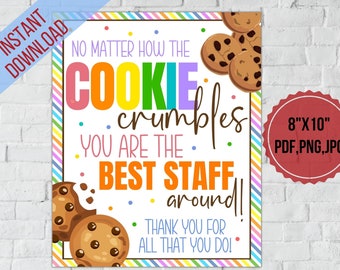 Snack table Teacher and Staff appreciation sign Coach appreciation ...