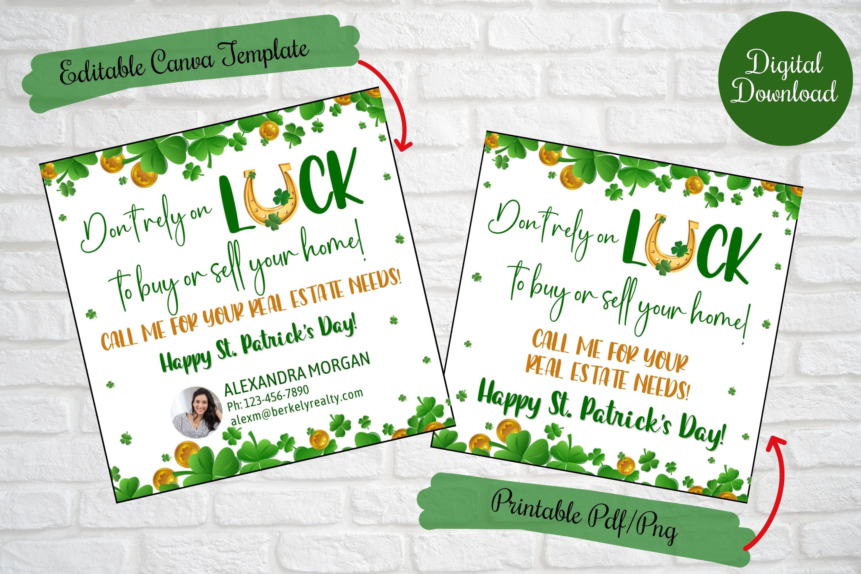 Assorted St Patricks Day Envelope Seals 1.2 Fun St Patrick's Day Stickers  144 Stickers 25176 