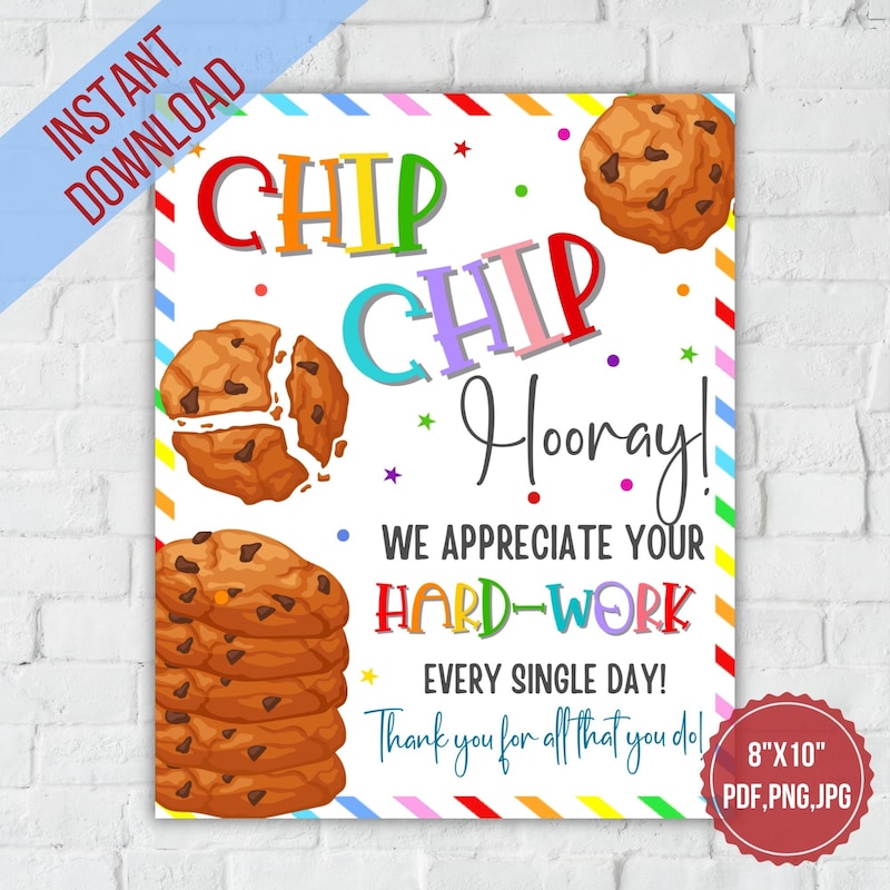 Chip Chip Hooray - Etsy