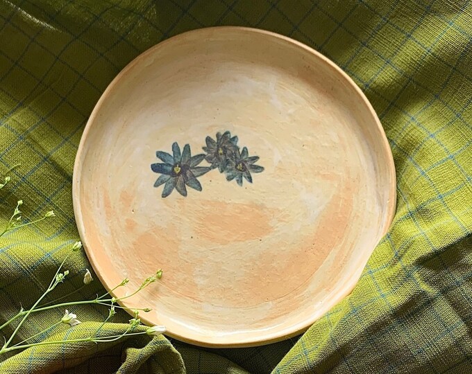 Assorted Hand Painted Dessert / Appetiser Plate (Matte Finish) - 5" Dia