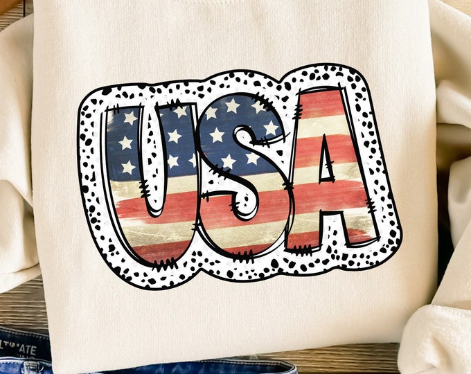 USA 4th of July Png, American Dalmatian Sublimation, Patriotic Independence Day Designs, Retro USA Graphics, Fourth of July Png Downloads