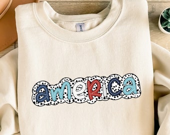 Fourth of July PNG, 4th July Sublimation, Dalmatian PNG, Doodle Letters, America Shirt, 4th of July Glitter, America 1776, 4th of July PNG