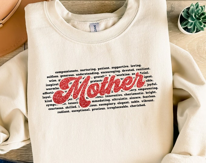 Mother Word PNG Sublimation Design, Mama Custom Glitter Sequin, Best Mom PNG, Mom Shirt Design, Instant Download,  Mother's day Glitter
