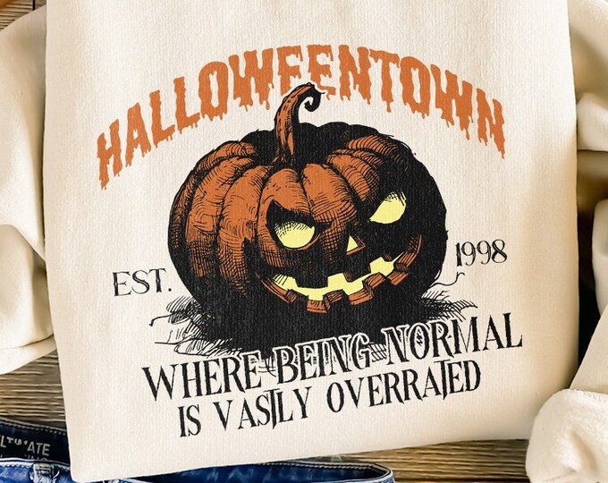 Retro Halloween Png Sublimation, Vintage Halloween, Sublimation Designs, Digital Download, Halloween Pumpkin, Fall Png, Halloween