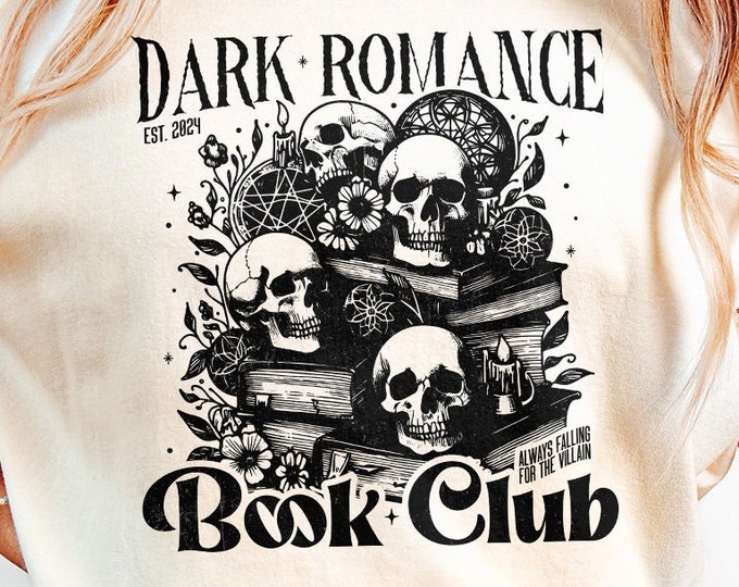 Dark Romance Book Club PNG, Book Lover, Bookish Png, Smut Lover Gift, Dark Romance Book, Spicy Book Lover, Morally Grey, Book Sublimation