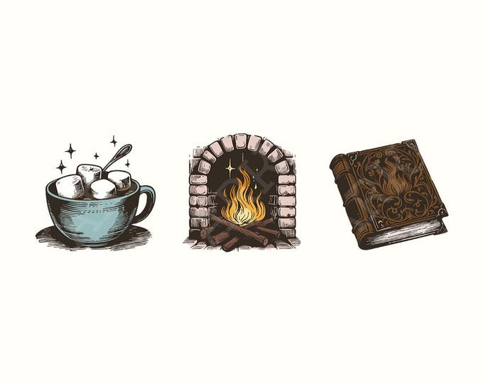 Cozy Readers Sublimation Design, Fall Bookish Png, Autumn Trendy Png, Digital Download, Book Lover Png, Cozy Bookish Clipart