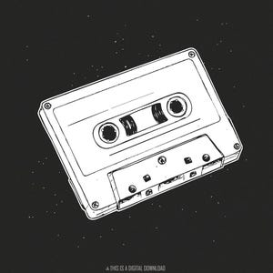Casete PNG de los 90, diseño lindo de los noventa, PNG de sublimación, lista de reproducción de Crybaby, PNG de inspiración estética, PNG de motivación