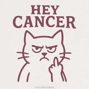 Geborduurde Cancer Fighter PNG, Cancer Survivor Gift, Breast Cancer Shirt, grappig kankershirt, Cancer Awareness Tee, T-shirt huidkanker