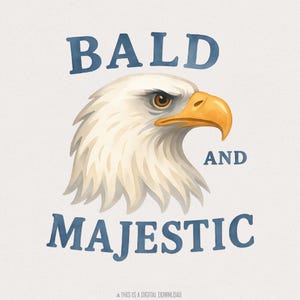 Patriotic Bald Eagle 4th of July, png Independence Day, America Freedom Design, USA Pride Clipart, Eagle T-Shirt Sublimation PNG