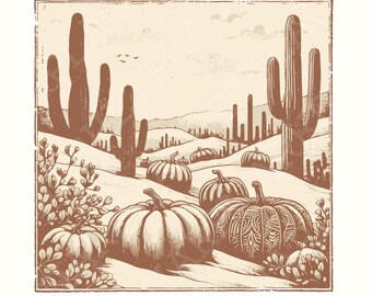 Western Fall Png, Howdy Pumpkin Png, Fall Vibes Png, Trendy Fall Png, Fall Sublimation Design, Vintage Pumpkin Png, Autumn Sublimation