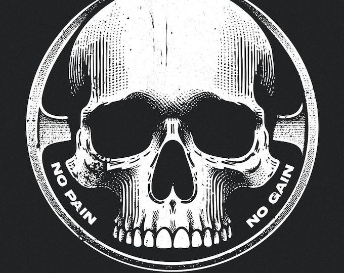 Skull Fitness png, Barbell png, Workout Motivation, Powerlifting png, Gym Lover Gift, Crossfit png, Funny Gym Shirt, Bodybuilding Shirt, PNG