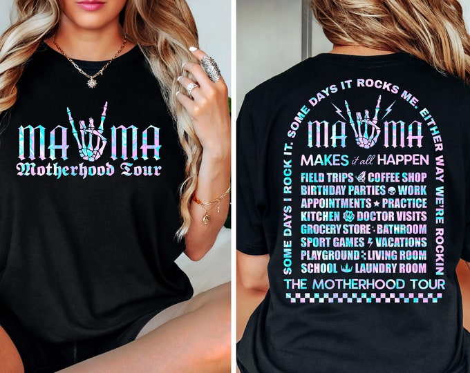 Motherhood PNG, Some Days I Rock It, Funny Mother's Day PNG, Rocking Mama Skeleton, Mama Lightning Bold Sublimation, Mom Humor Art