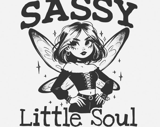 Sassy Little Soul PNG, Sublimation Design, Toddler PNG, Girl Sublimation, Digital Download, Trendy PNG Designs, Kids png Files