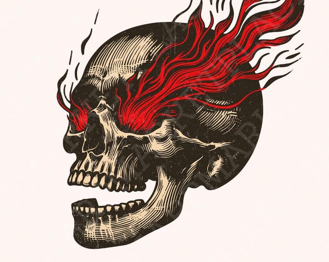 Skull PNG, Sarcastic Sublimation Design, Printable Graphic, Digital Download, Skeleton T-Shirt Graphic, Vintage, Mental Health PNG