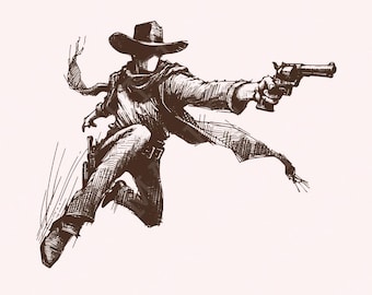 Western Cowboys Png, Rodeo Png, Wild West Png, Cowboy Png, Country Cowboy Png, Western Png, Digital Download, Retro Western Png, Cowboy
