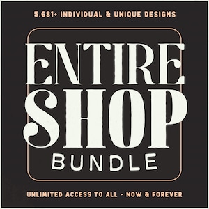 Ensemble complet de la boutique À VIE, + de 5681 images, dessins PNG, fichiers SVG, accès aux téléchargements actuels/futurs, utilisation commerciale illimitée dans toute la boutique