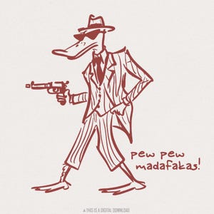 Pew Pew MADAFAKAS PNG, lustige Ente Png, sarkastisches Zitat, Erwachsenen Humor, Snarky Meme, freche png, Sarkasmus png, Trending Sublimation Design