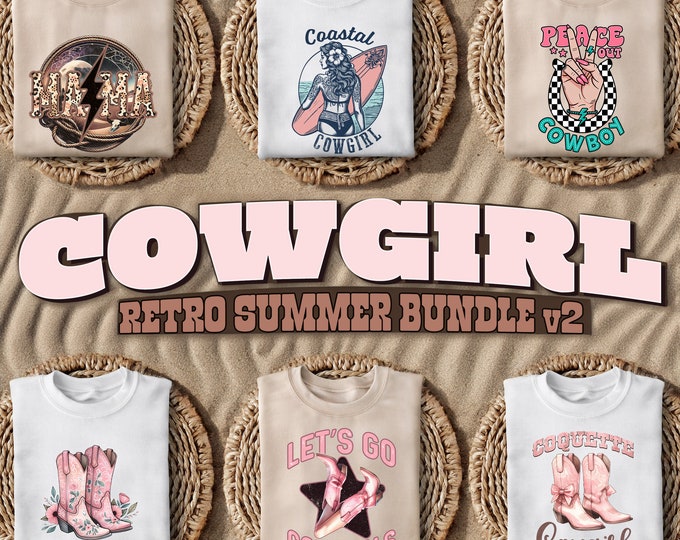 Western Cowgirl Sublimation Bundle, Cowgirl Boots, Cowboy Boots, Country Music, Vintage Western Designs, Peace Out Cowboy, Floral Mama