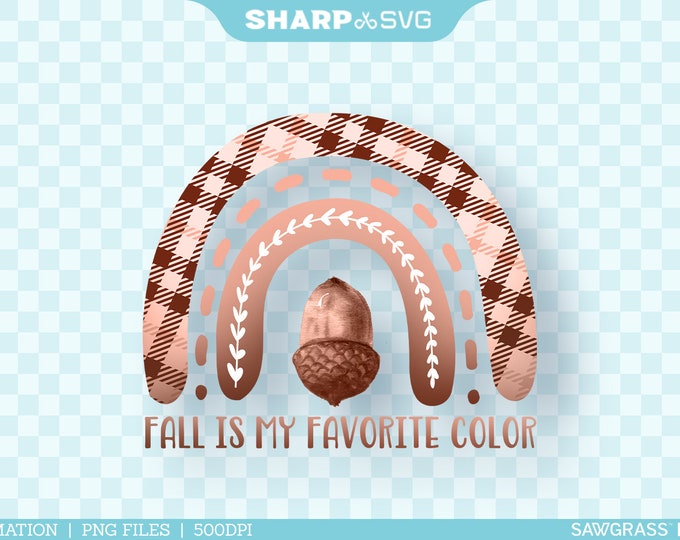 Fall is my favorite color PNG | Sublimation Autumn PNG - Sublimation Designs Downloads - Sublimation PNG