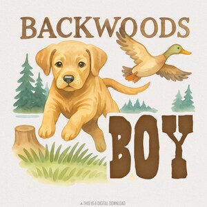 Imagen PNG de la naturaleza, perro de caza labrador marrón, sublimación de caza, diseño de camuflaje de caza, archivos DTF/DTG, imagen PNG del sur, niña/niño de la naturaleza