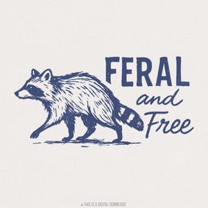 Wilder und kostenloser Waschbär PNG, Vintage wilde Tiersublimation, niedliches Wildtier-Shirt-Design, rustikale Naturkunst, trendiger Retro digitaler Download
