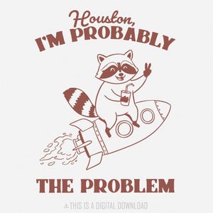 Waarschijnlijk het probleem png, ontwerp geestelijke gezondheid, trendy sarcastische png, grappige angstafbeelding, shirtontwerp, pittige populaire ruimte png