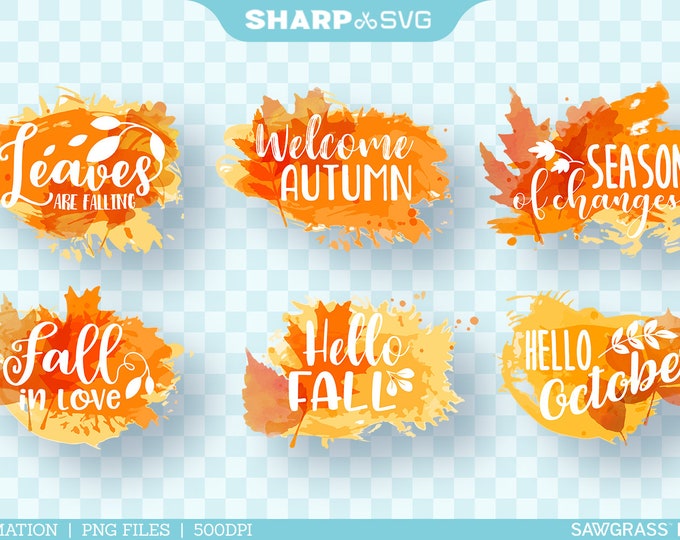 Fall Sayings sublimation PNG | Sublimation Bundle Quotes PNG - Sublimation Designs Downloads - Sublimation PNG