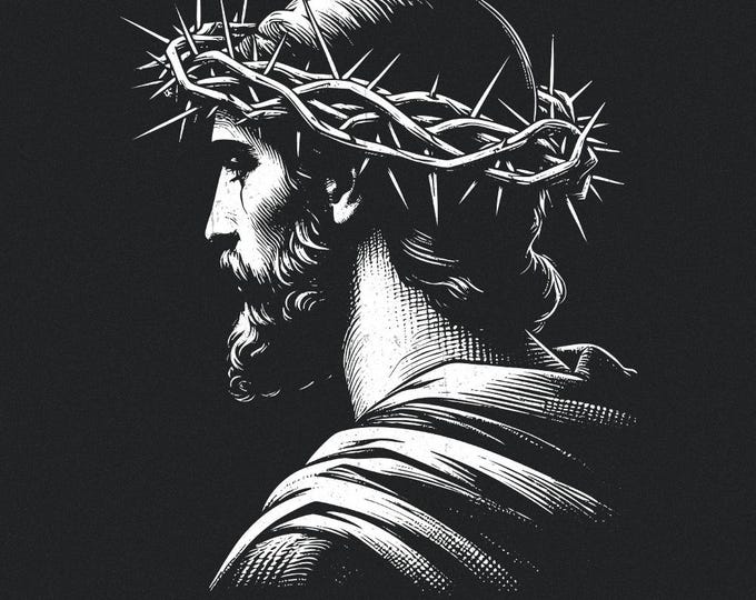 Jesus PNG, Christian PNG, Crown of Thorns, Jesus Design, Religious PNG, Jesus Clipart, Saviour png, Jesus Print, Digital Download