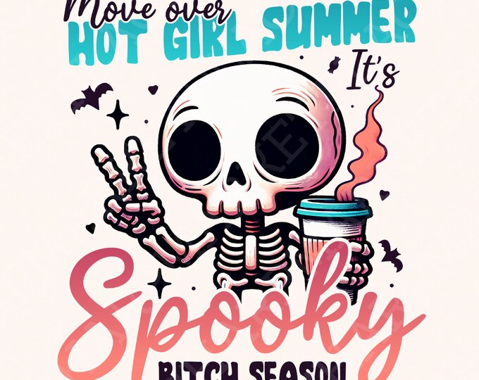 Spooky Bitch Season png, Halloween png, Spooky Season png, Funny Halloween png, Spooky Bitch, Spooky Babe png, Halloween Png, Spooky Moms