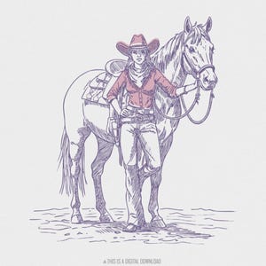 Steun je lokale cowgirls PNG feministische rodeo T-shirt ontwerp Western cowgirl skeletkunst download digitale sublimatie met hoge resolutie