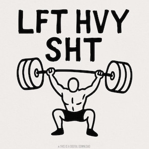LFT HVY SHT png, Sollevamento pesi png, Palestra png, Allenamento png, Sollevare pesi pesanti png, Motivazione png, Topo da palestra png, Pesi png, Maglietta da palestra png