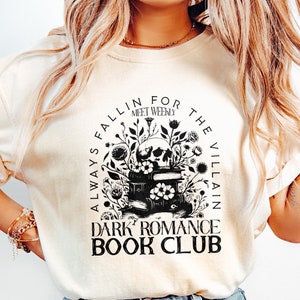 Dark Romance Book Club PNG, Book Lover, Bookish Png, Smut Lover Gift, Dark Romance Book, Spicy Book Lover, Morally Grey Book Sublimation
