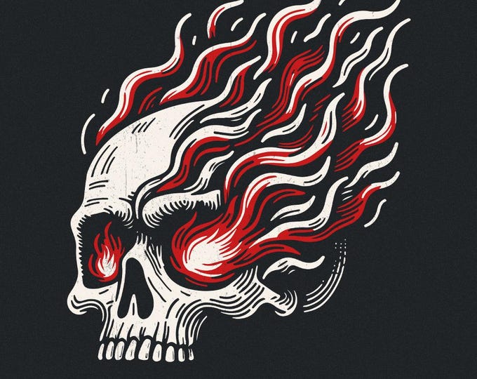 Skull PNG, Sarcastic Sublimation Design, Printable Graphic, Digital Download, Skeleton T-Shirt Graphic, Vintage, Mental Health PNG
