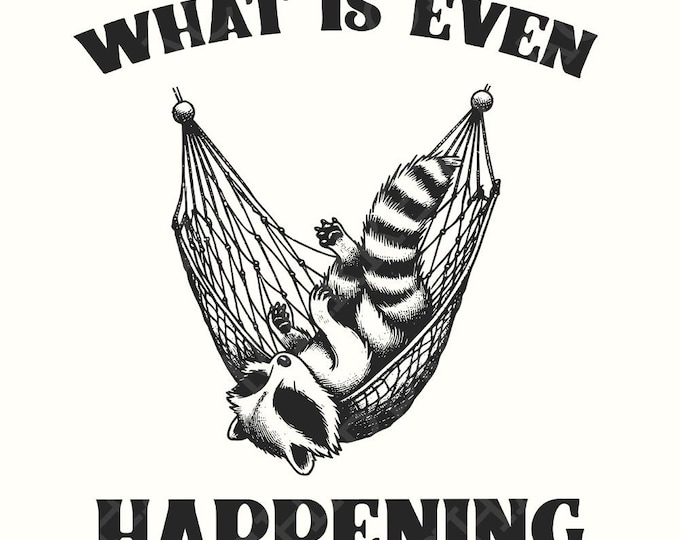 What Is Even Happening PNG Instant Download, Funny Sarcastic Retro Cartoon Flower, Cute Clip Art, Shirt Design, Mental Health Awareness