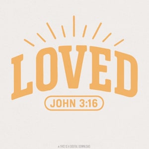 J'ai adoré John 3:16 PNG Shirt Design, verset de la Bible en téléchargement numérique, T-shirt chrétien moderne, source d'inspiration religieuse PNG, cadeau foi sur la peur