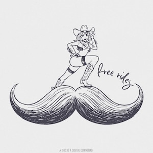 Gratis ritten PNG, grappige herenbaard png, baard gratis ritten PNG, heren T-shirtontwerp, grappige heren png, snorritten png, digitale download png