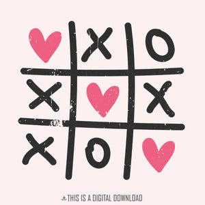 Valentinstag Png, Valentinstag Shirt Png, XOXO Png, Tic Tac Toe Png, Liebe Png, Herz Png, digitaler Download, Sublimationsdesign, Kinder Shirt PNG