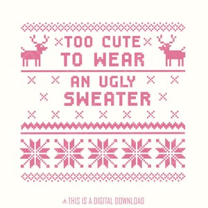 Weihnachten hässliche Pullover Png, Vintage Weihnachtsmann Png, lustige Weihnachten digitaler Download, Retro Weihnachten Png, Weihnachtssublimation zu tragen