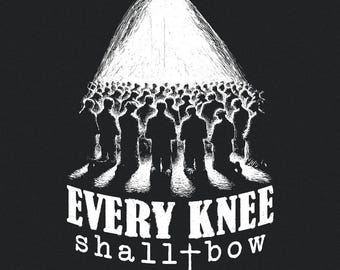 Every Knee Shall Bow PNG, He Is Risen png, Christian Easter Digital Download, Bible Verse PNG, Easter Cross PNG, Sublimation Design, Faith