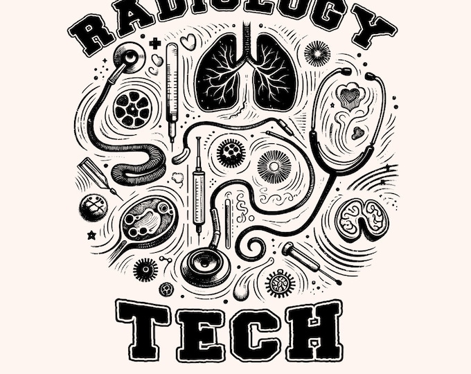 Retro Radiology Tech PNG, Rad Tech Png, Funny Radiology Tech, Radiology Tech Png, Sublimation Design, Rad Tech Life Png, Instant Download