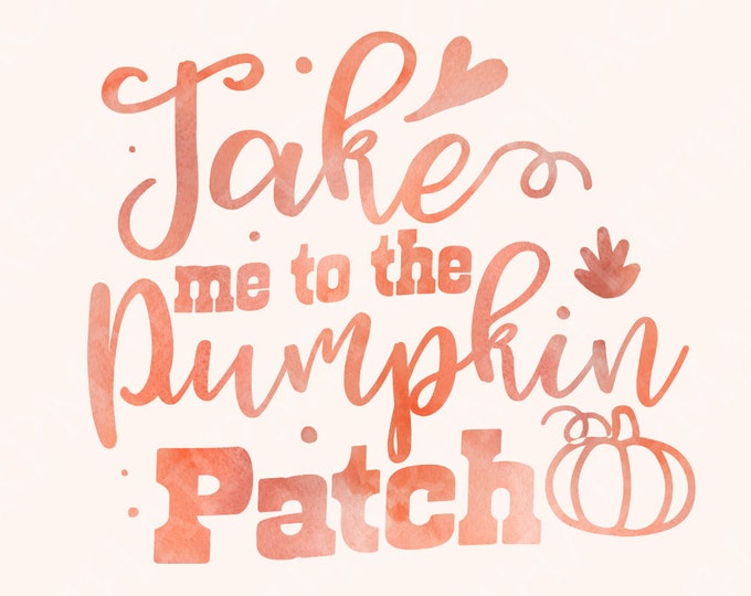Take Me to the Pumpkin Patch PNG, Fall Sublimation Digital Download - Boho Fall, Retro Halloween, Pumpkin Season, Thanksgiving PNG