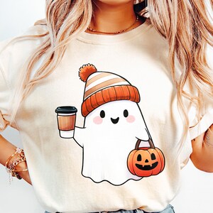 Boo-jee png, schattig halloweenspook, spookachtig seizoen shirtontwerp, Boo-jee spook png, kinder Halloween-ontwerp, Halloween T-shirt sublimatie