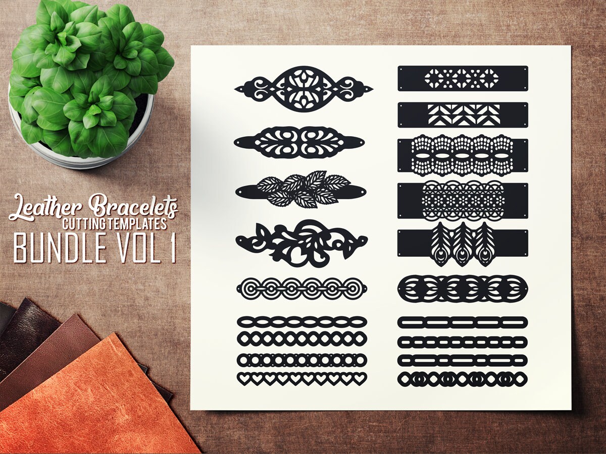 Bracelet Display Card BLANK Template 