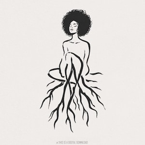 Rooted In History, Juneteenth png, Black History png, Freedom Day png, Civil Rights png, zwarte vrouwen png, 1865 Juneteenth png, digitale kunst