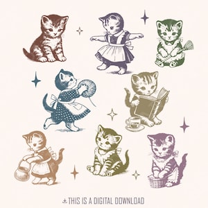 Vintage chats Png, chat rétro Png, tatouage de chat Png, drôle de chat Png, tshirt png de chat, motif de chat png, chat noir fou, propriétaire de chat png