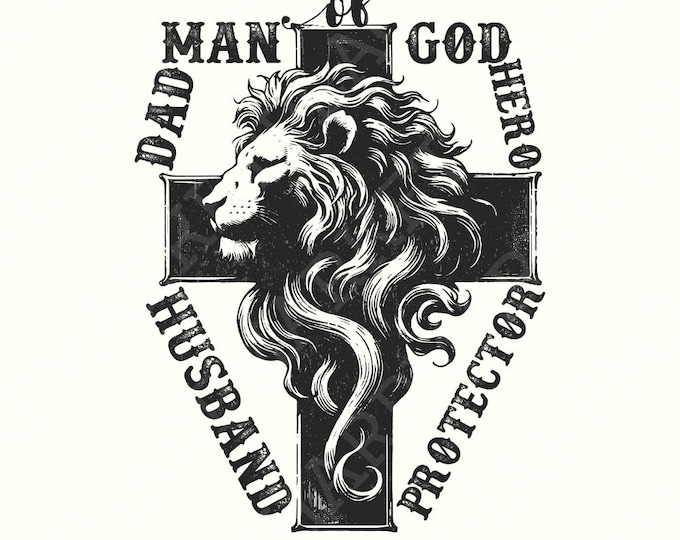 Dad Png, Christian Png, Man of God Png, Bible Verse Png, Jesus Png, Father Png, Christian Cross Png, Dad Shirt, Christian Dad, Gifts for Dad