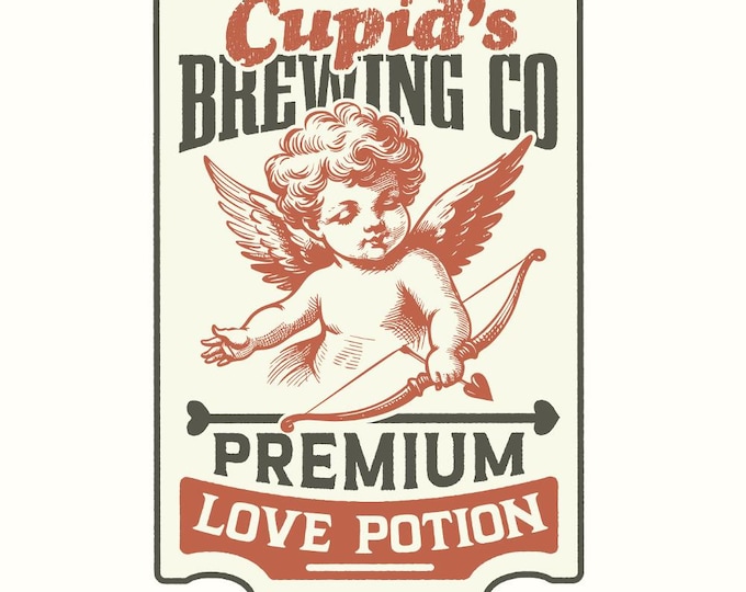 Cupid PNG, Retro Valentine Design, Love Sublimation Art, Witchy Vday Vibes, Trendy Valentines Funny Download, Original Digital File